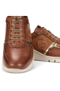 Deportivo Mujer Fluchos union f2074 cuero