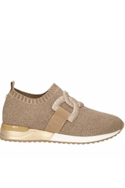 Deportivo Mujer La Strada 2301666 4522 Beige Silver Knitted