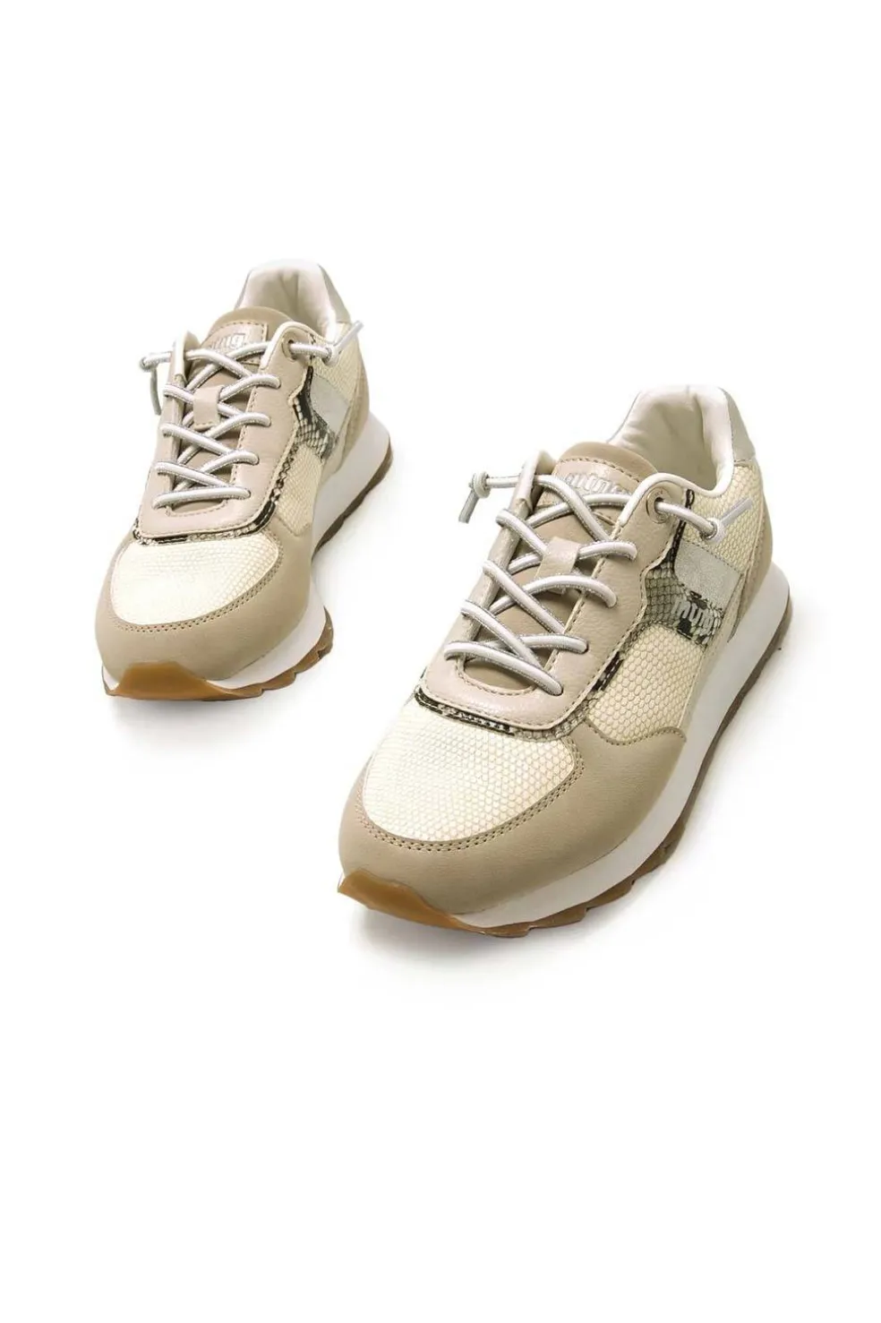 Deportivo Mujer Mustang joggo sai 60447 blanco piedra