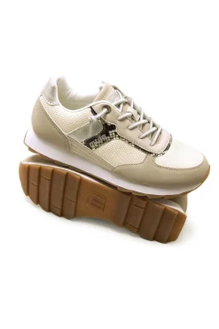 Deportivo Mujer Mustang joggo sai 60447 blanco piedra