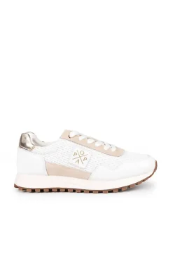 Deportivo mujer Popa lotse rejilla blanco