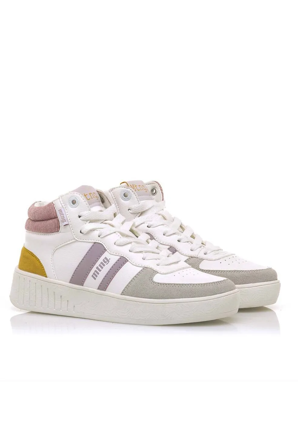 Deportivo Mustang delta 60282 blanco rosa