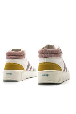 Deportivo Mustang delta 60282 blanco rosa