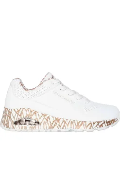 Deportivo Skechers x JGoldcrown Uno Loving Love 155506 WTRG White