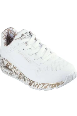 Deportivo Skechers x JGoldcrown Uno Loving Love 155506 WTRG White