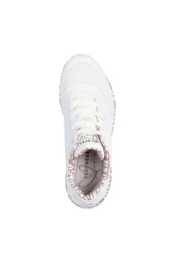Deportivo Skechers x JGoldcrown Uno Loving Love 155506 WTRG White