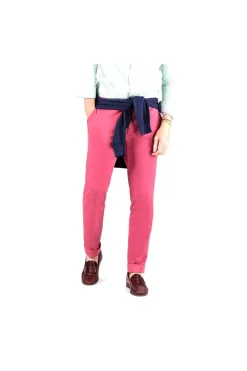 El Ganso urban chino slim fit dark pink 200038