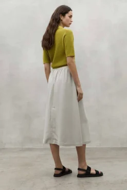 Falda Mujer Ecoalf Yoko 241 Washed Stone