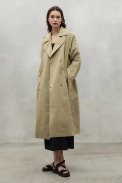 Gabardina Mujer Ecoalf Errigal 993 Sandy