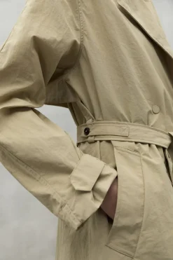 Gabardina Mujer Ecoalf Errigal 993 Sandy