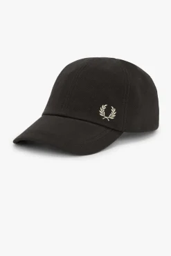 gorra de piqué clásica fred perry hw6726 v56 gris ancla