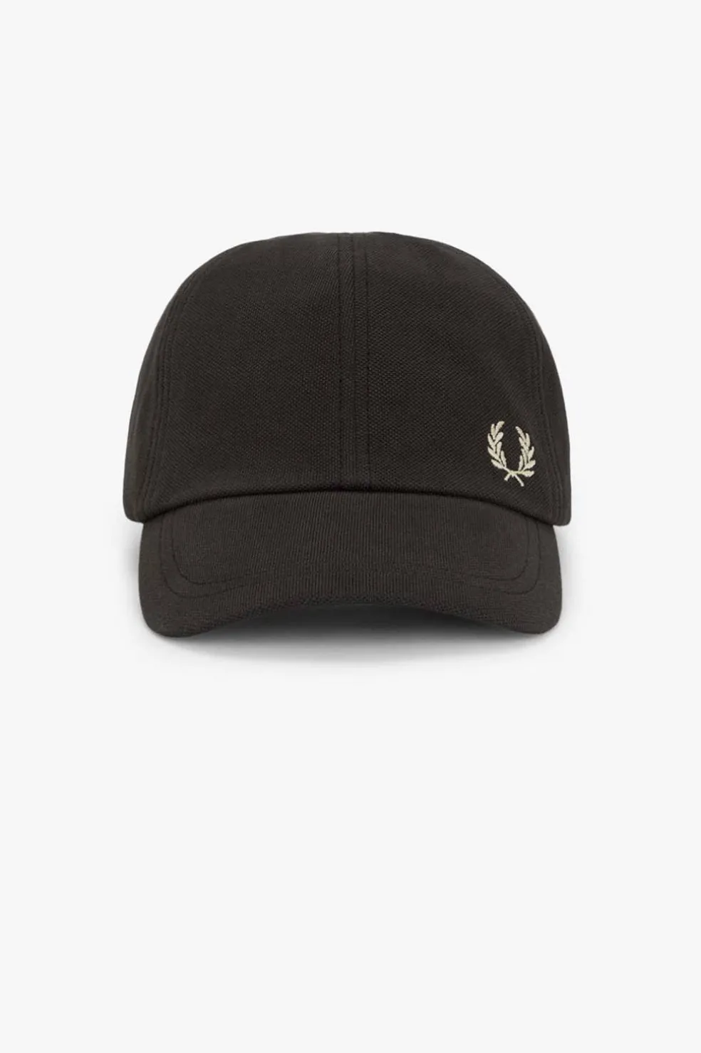 gorra de piqué clásica fred perry hw6726 v56 gris ancla