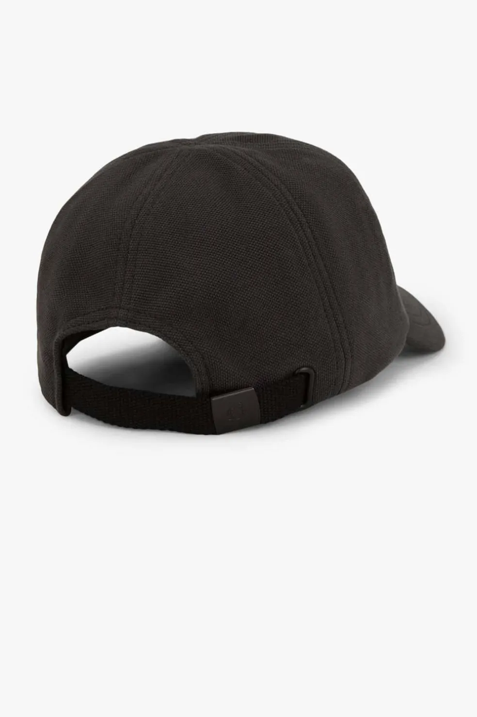 gorra de piqué clásica fred perry hw6726 v56 gris ancla