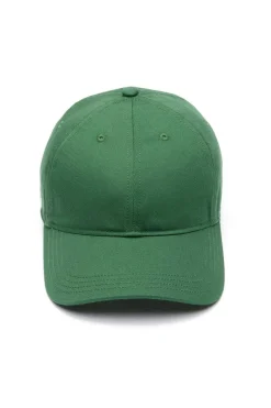 Gorra Unisex Lacoste de Sarga de Algodón RK0440-00 Verde
