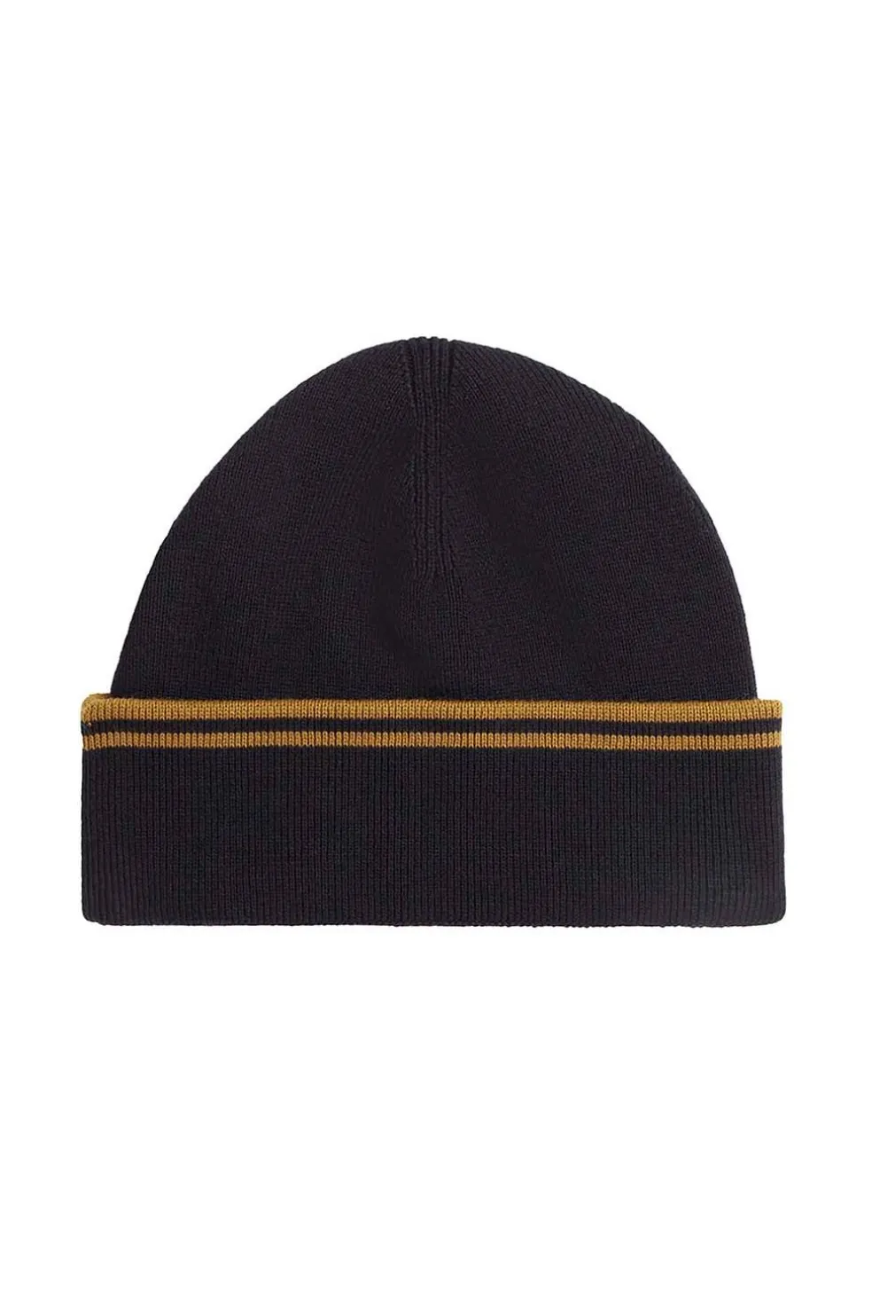 gorro con ribete con dos franjas fred perry c9150 s77