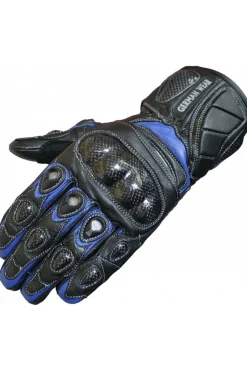 Guantes moto German Wear 402G Azul/negro
