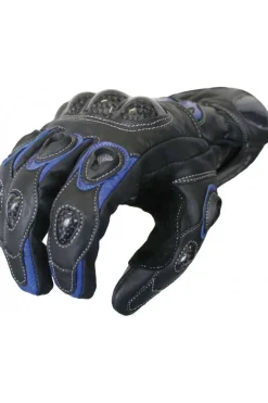Guantes moto German Wear 402G Azul/negro