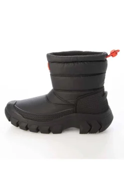 Hunter womens intrepid short snow boot wfs2108wwu black