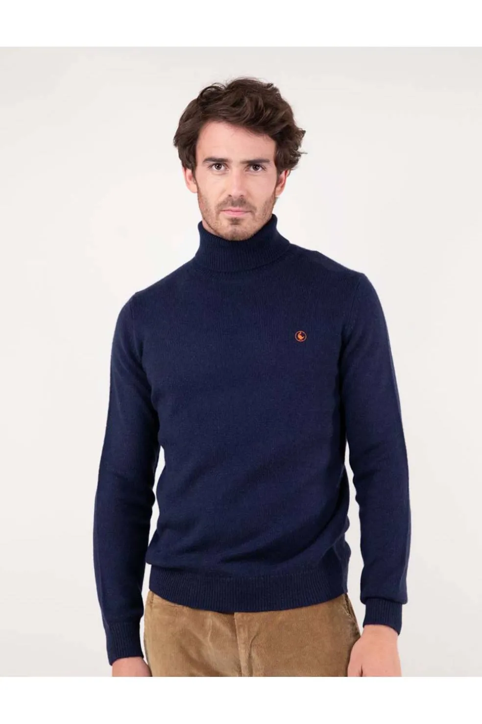 Jersey Cuello cisne Hombre El Ganso 1090W240029 marino