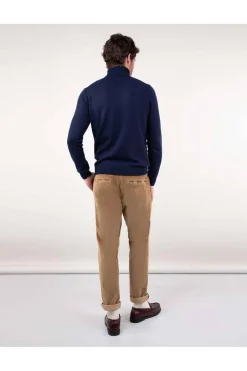 Jersey Cuello cisne Hombre El Ganso 1090W240029 marino