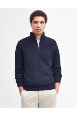 Jersey Hombre Barbour Essential L Wool Half Zip Jumper MKN0339NY71 Navy