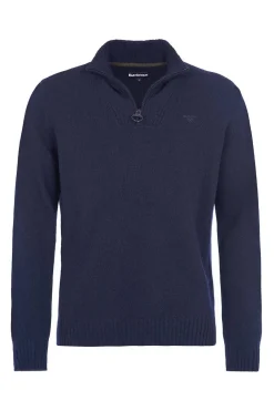 Jersey Hombre Barbour Essential L Wool Half Zip Jumper MKN0339NY71 Navy