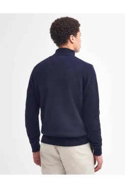 Jersey Hombre Barbour Essential L Wool Half Zip Jumper MKN0339NY71 Navy
