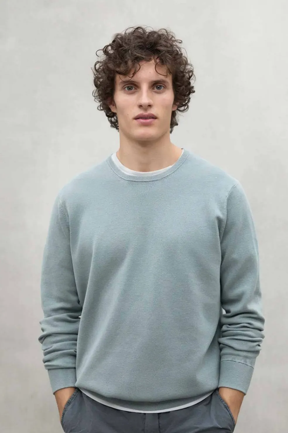 jersey Hombre Ecoalf manzano 120 dusty mint