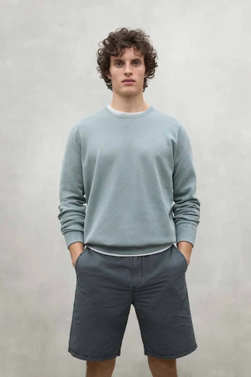 jersey Hombre Ecoalf manzano 120 dusty mint