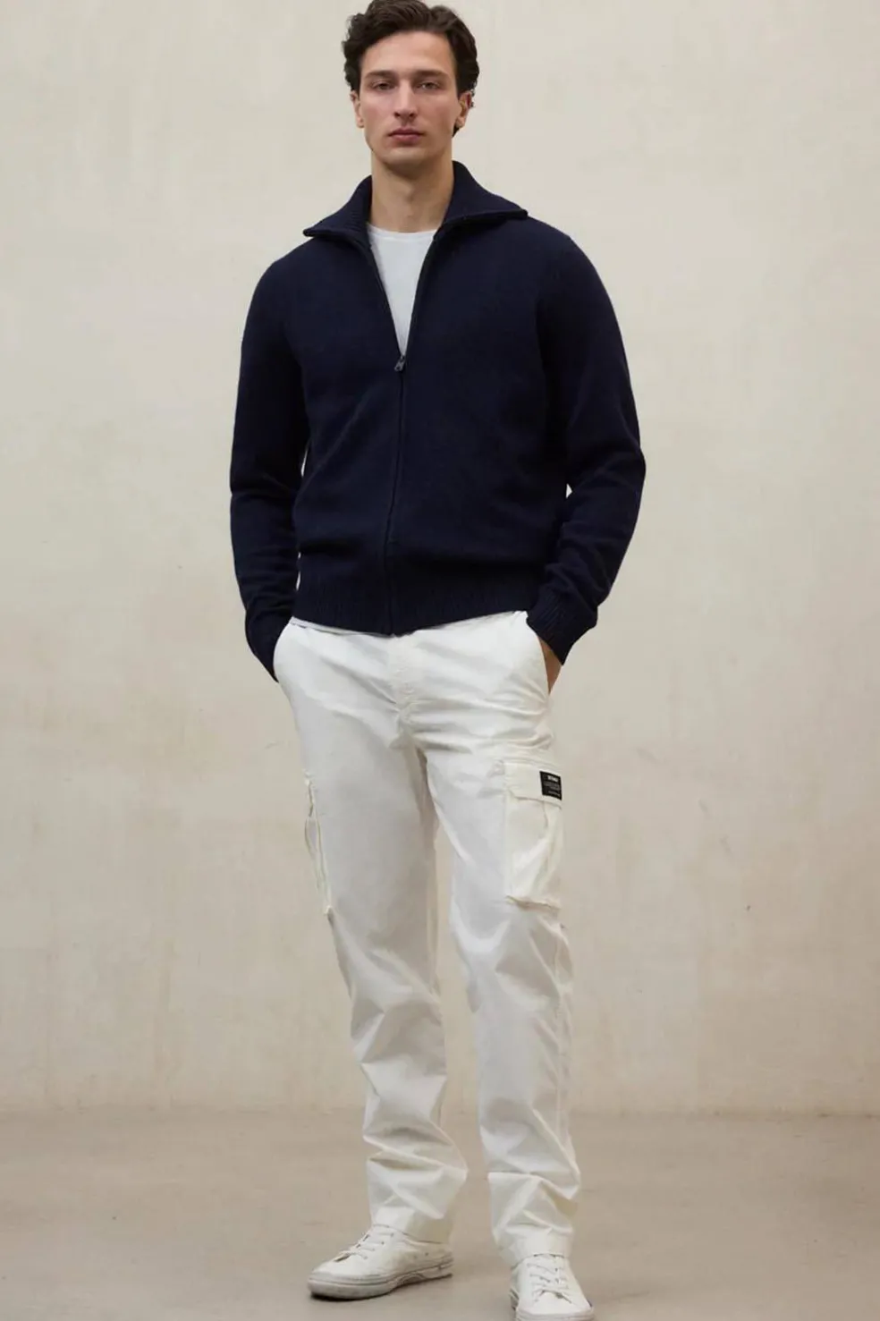 Jersey Hombre Ecoalf Sasa 161 Deep Navy