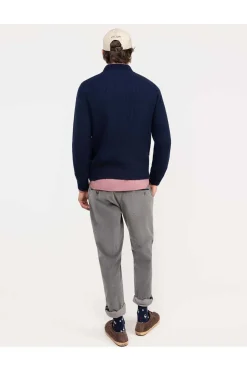 Jersey Hombre El Ganso Camionero Lana 1090W250048 Marino