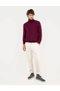 Jersey Hombre El Ganso Cuello Cisne 1090W250055 Granate