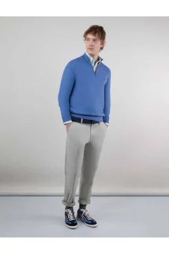 Jersey Hombre El Ganso 1090W240012 Azul