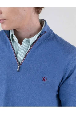 Jersey Hombre El Ganso 1090W240012 Azul