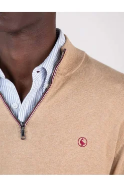 Jersey Hombre El Ganso 1090W240011 Camel