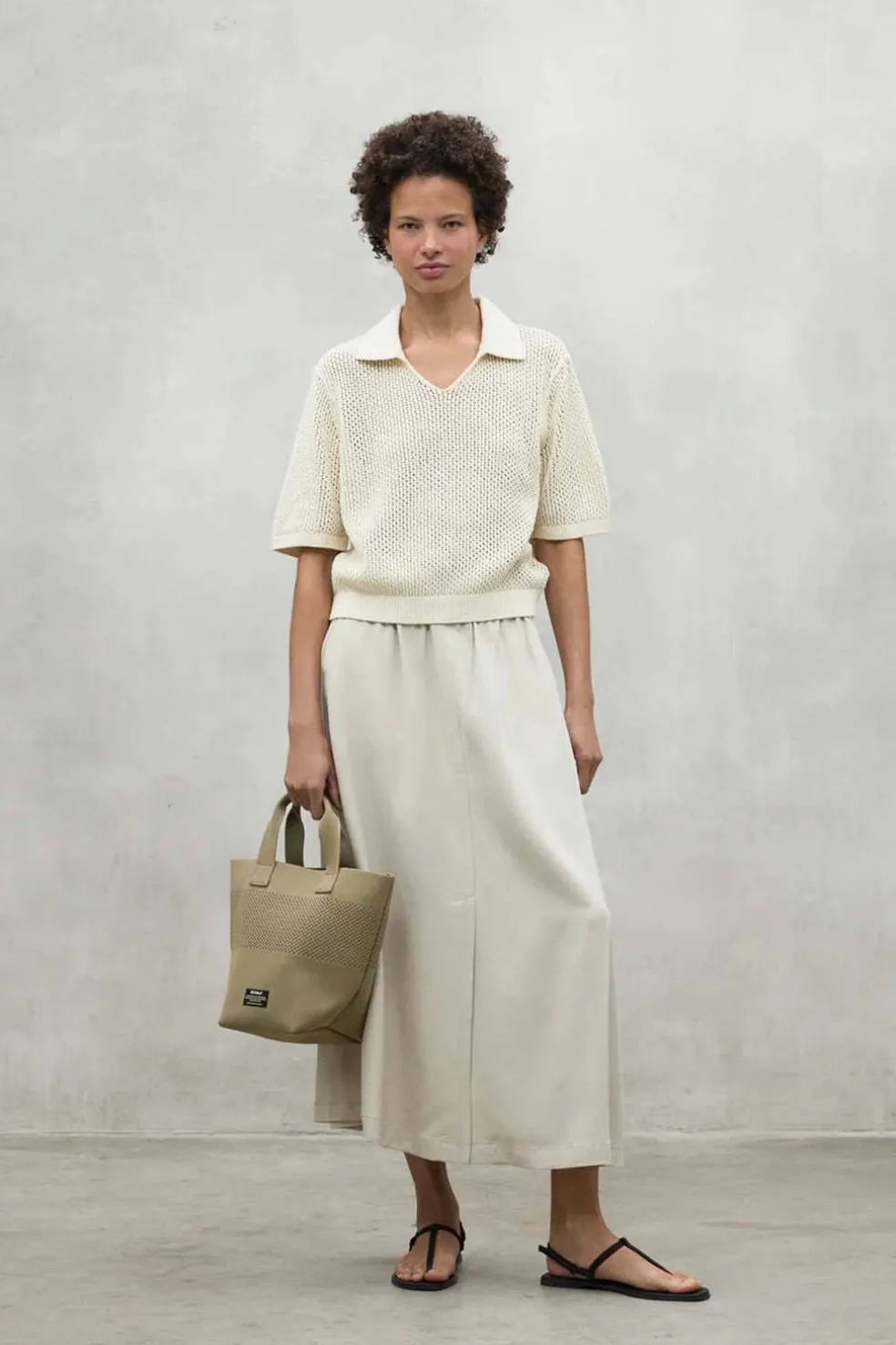 Jersey Mujer Ecoalf Argan 013 Ecru