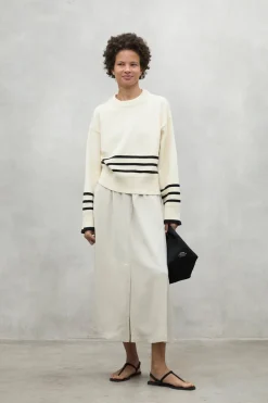 Jersey Mujer Ecoalf Lanyu 001 Off White