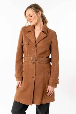 Levita de Mujer mauritius lilithy cogñac 1102 0028