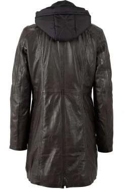 Levita de Piel Mujer Mauritius Milene 1102 0025 dark brown