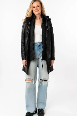 Levita de Piel Mujer Mauritius Milene 1102 0025 Black