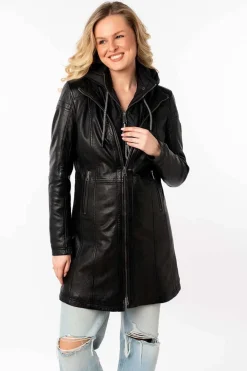 Levita de Piel Mujer Mauritius Milene 1102 0025 Black