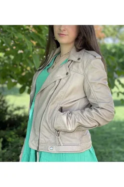 MDP Cazadora Cuero Refina Cream