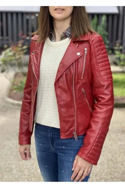 MDP cazadora cuero Zaz Red