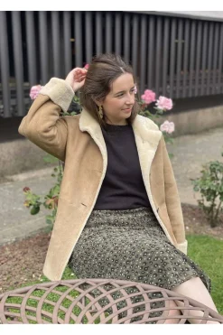 Medinapiel 19008 indy double face coat