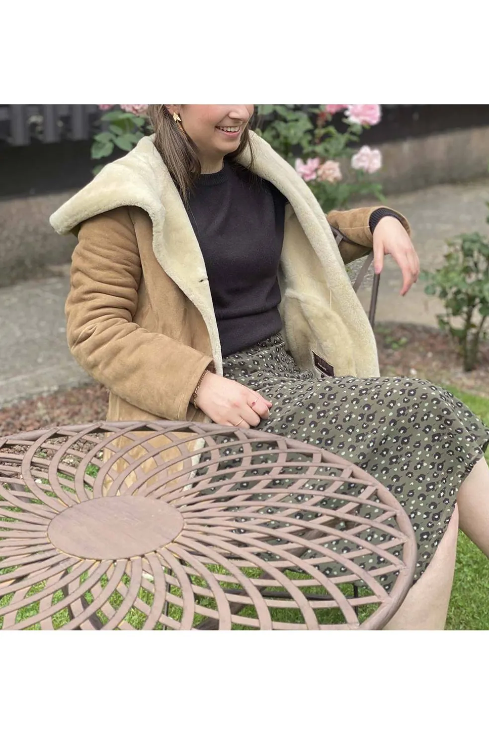 Medinapiel 23001 indy double face coat