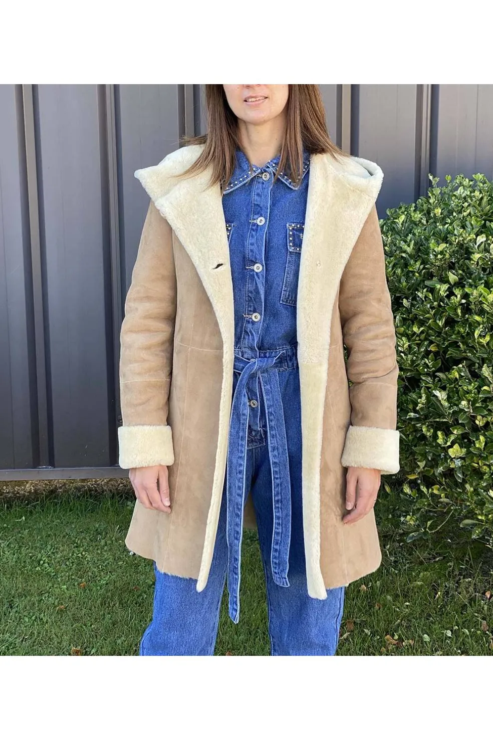 Medinapiel 19009 indy double face coat