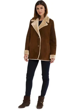 Medinapiel 19001 sandal double face coat