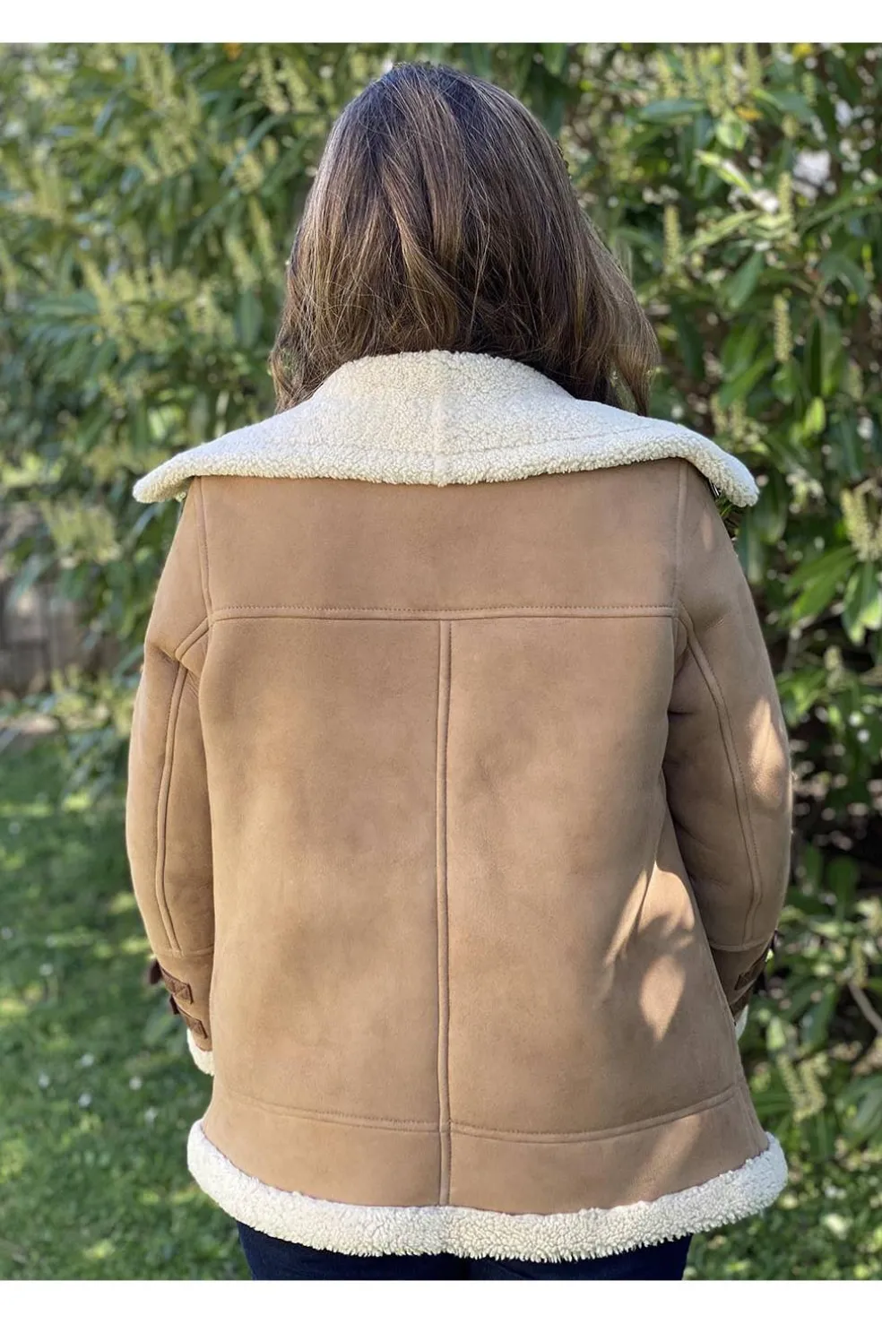 Medinapiel Abrigo Piel Vuelta Con Cremallera 24013 Indy