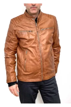 Medinapiel cazadora hombre MDP tan