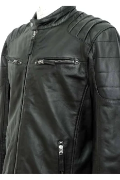 Medinapiel cazadora hombre MDP Black